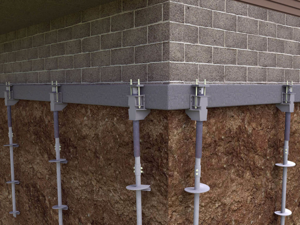 Helical piers