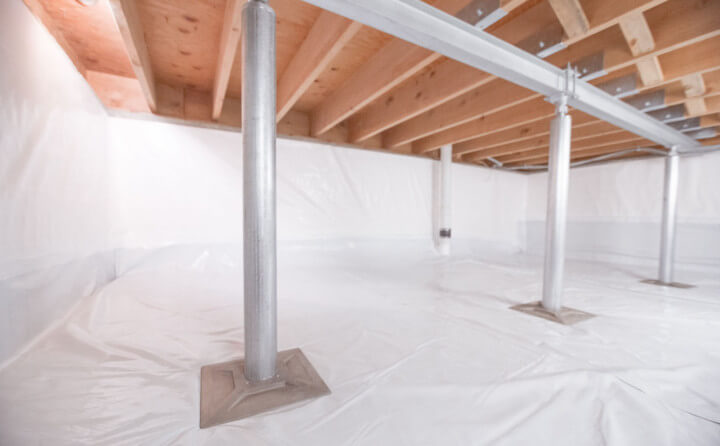 Crawl space repair